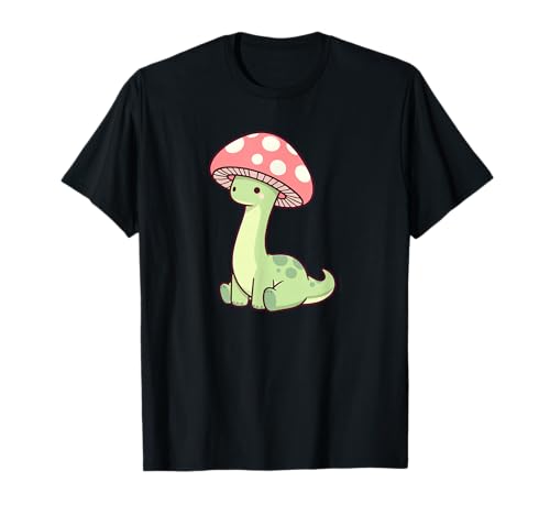 Niedlicher Kawaii-Pilzhut Dinosaurier ästhetische Mädchen Jungen Kinder T-Shirt Niedlicher Kawaii-Pilzhut Dinosaurier ästhetische Mädchen Jungen Kinder T-Shirt von Funny Dinosaur Designs