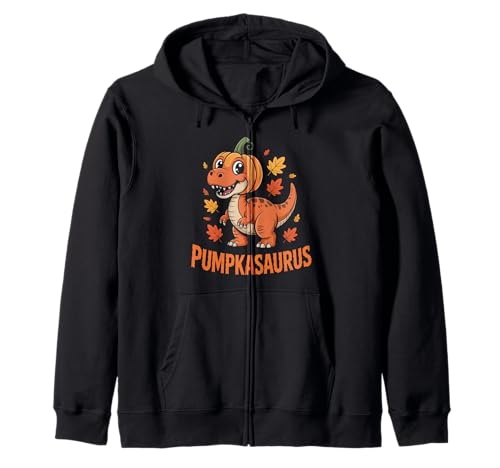 Lustiger Kürbis Dinosaurier Halloween, Kürbis für Kinder Jungen Kapuzenjacke von Funny Dinosaur Halloween Boys Costume Gifts
