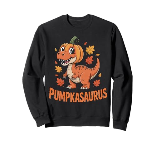 Lustiger Kürbis Dinosaurier Halloween, Kürbis für Kinder Jungen Sweatshirt von Funny Dinosaur Halloween Boys Costume Gifts