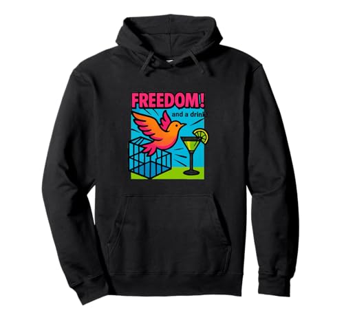 Freedom and A Drink Geschiedene Lustige Scheidungsfeier Frauen Pullover Hoodie Freedom and A Drink Geschiedene Lustige Scheidungsfeier Frauen Pullover Hoodie von Funny Divorce Divorcee Apparel for Divorce Party