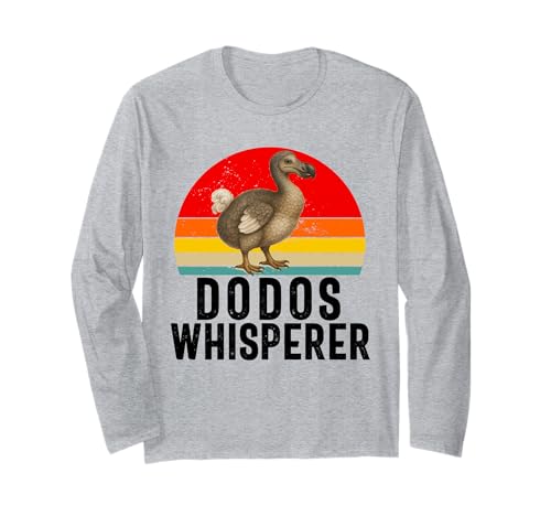 Dodos Bird Raphus cucullatus lustiger Dodovogel Herren Damen Kinder Langarmshirt von Funny Dodos Bird