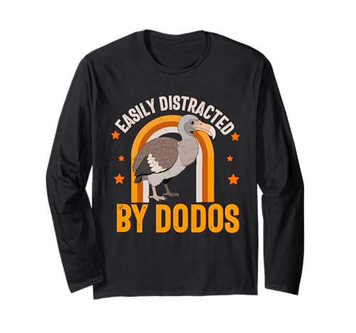 Dodos Bird Raphus cucullatus lustiger Dodovogel Herren Damen Kinder Langarmshirt von Funny Dodos Bird
