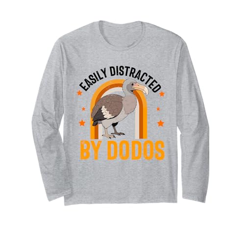 Dodos Bird Raphus cucullatus lustiger Dodovogel Herren Damen Kinder Langarmshirt von Funny Dodos Bird