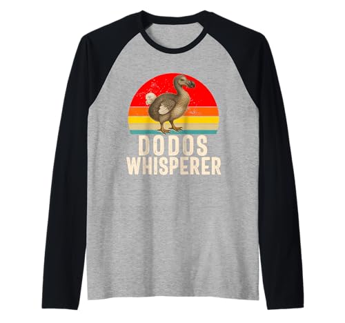 Dodos Bird Raphus cucullatus lustiger Dodovogel Herren Damen Kinder Raglan von Funny Dodos Bird