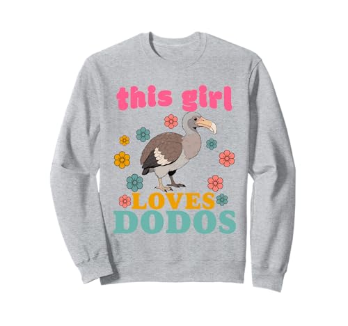 Dodos Bird Raphus cucullatus lustiger Dodovogel Herren Damen Kinder Sweatshirt von Funny Dodos Bird