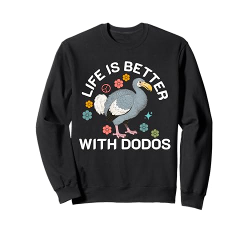 Dodos Bird Raphus cucullatus lustiger Dodovogel Herren Damen Kinder Sweatshirt von Funny Dodos Bird