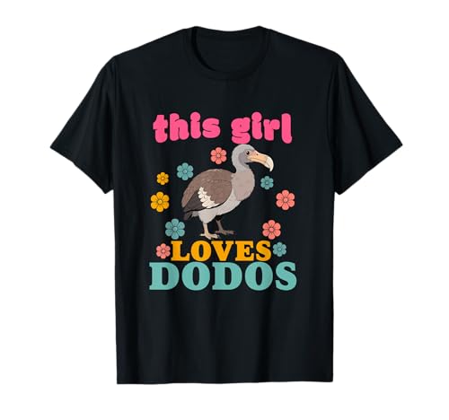 Dodos Bird Raphus cucullatus lustiger Dodovogel Herren Damen Kinder T-Shirt von Funny Dodos Bird