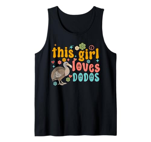 Dodos Bird Raphus cucullatus lustiger Dodovogel Herren Damen Kinder Tank Top von Funny Dodos Bird