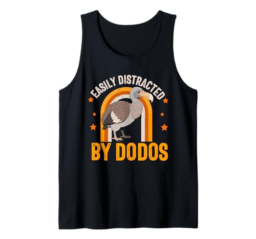Dodos Bird Raphus cucullatus lustiger Dodovogel Herren Damen Kinder Tank Top von Funny Dodos Bird