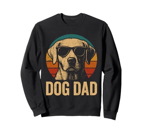 Dog Daddy Hundeliebhaber im Retro-Look, Hundevater, für Herren Sweatshirt von Funny Dog Dad Gifts for Men Fathers Day