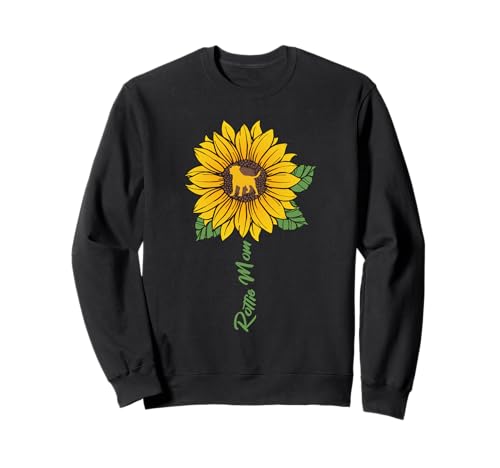 Rottie Mom Sonnenblume Rottweiler Liebhaber Geschenke Hund Mama Mama Sweatshirt von Funny Dog Lover Gifts Sunflower For Women Girls