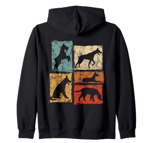 Retro-Hunde-Grafik I Love and Pet All Dogs für Männer, Frauen, Kinder Kapuzenjacke Retro-Hunde-Grafik I Love and Pet All Dogs für Männer, Frauen, Kinder Kapuzenjacke von Funny Dog Lover Graphics For Men Women Girls Boys