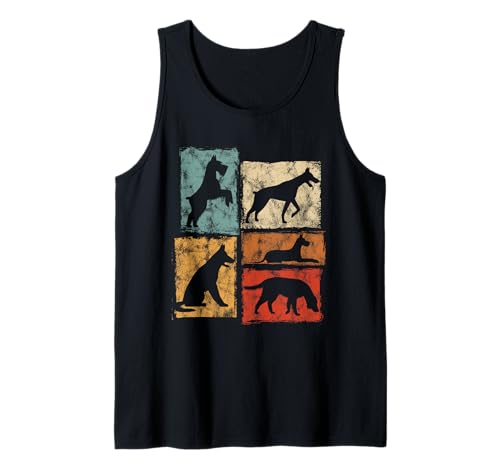 Retro-Hunde-Grafik I Love and Pet All Dogs für Männer, Frauen, Kinder Tank Top Retro-Hunde-Grafik I Love and Pet All Dogs für Männer, Frauen, Kinder Tank Top von Funny Dog Lover Graphics For Men Women Girls Boys