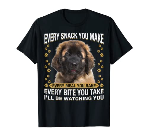 Jeder Snack, den du machst, lustig Leonberger Hund Mama, Hund Papa T-Shirt Jeder Snack, den du machst, lustig Leonberger Hund Mama, Hund Papa T-Shirt von Funny Dog Mom Dad Tee Gifts