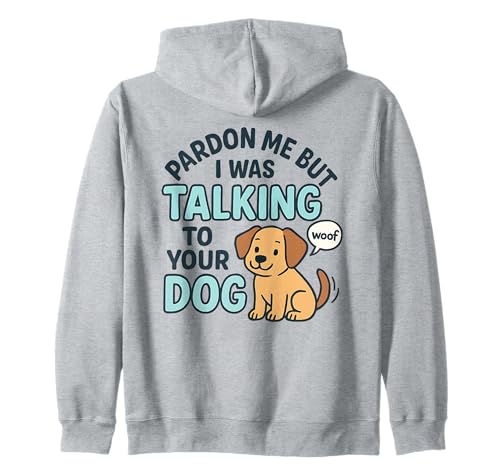 Lustiger Hund Witz Welpe Welpen Humor Männer Frauen Kapuzenjacke von Funny Dog Puppy Walkies Repeat Trainer Dog Dad Mum