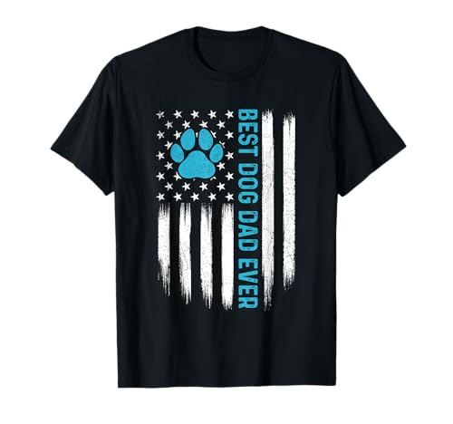 Best Dog Dad Ever - Hundeliebhaber Hundebesitzer Hund Mama T-Shirt Best Dog Dad Ever - Hundeliebhaber Hundebesitzer Hund Mama T-Shirt von Funny Dog Shirts