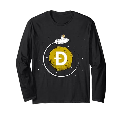 Cryptocurrency Talk - Fun Dogecoin Rocket Space Man Gear Langarmshirt Cryptocurrency Talk - Fun Dogecoin Rocket Space Man Gear Langarmshirt von Funny Doge Coin Crypto Currency Moon Rocket Hodl