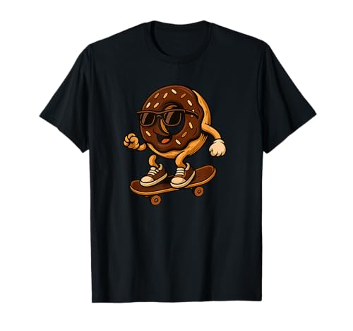 Donut-Skateboard-Kostüm für Erwachsene und Kinder T-Shirt Donut-Skateboard-Kostüm für Erwachsene und Kinder T-Shirt von Funny Donut Rocks