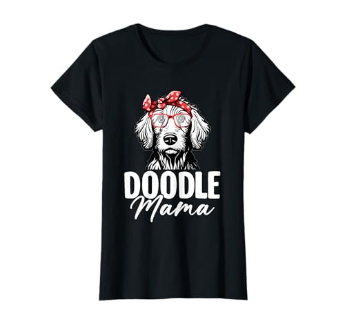 Doodle Mam Lustiges goldenes Doodle-Hütehund, Wertschätzung für Mama T-Shirt Doodle Mam Lustiges goldenes Doodle-Hütehund, Wertschätzung für Mama T-Shirt von Funny Doodle Mama Shirts for Women