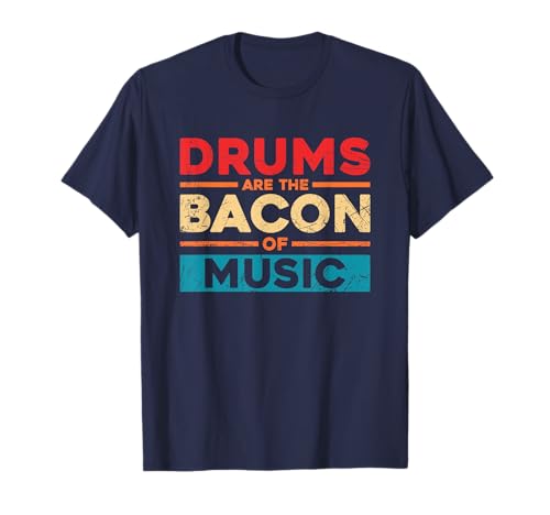 Lustiges Schlagzeug-Set für Herren und Damen, Musikliebhaber, Schlagzeug T-Shirt von Funny Drummer Art Men Women Drum Set Drumming