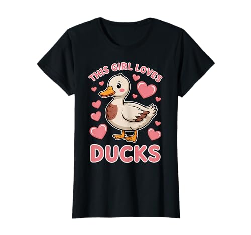 Enten Mädchen Lustige Ente T-Shirt von Funny Ducks Cute Ducks Girl Designs