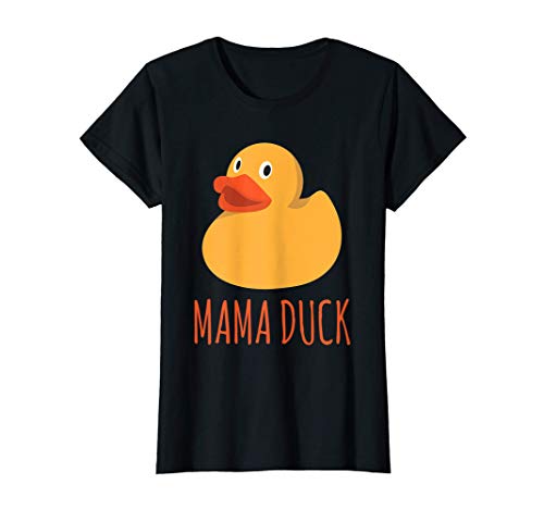 Damen Lustige Mama Ente Rubber Ducky Familie passend zum Muttertag T-Shirt Damen Lustige Mama Ente Rubber Ducky Familie passend zum Muttertag T-Shirt von Funny Ducks Gift Designs