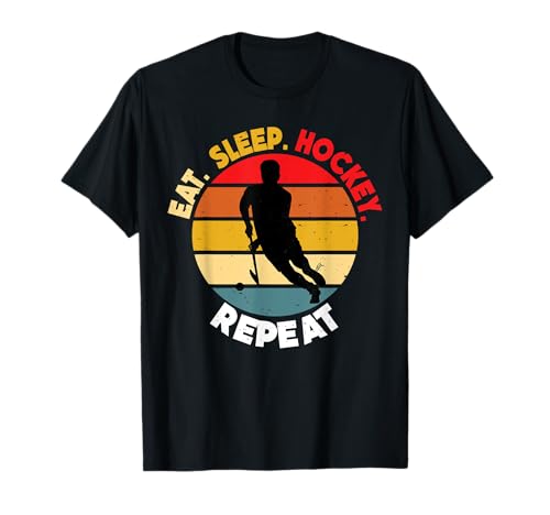 Eat Sleep Feldhockey Repeat Geschenke für Männer Kinder Jungen Hockey T-Shirt Eat Sleep Feldhockey Repeat Geschenke für Männer Kinder Jungen Hockey T-Shirt von Funny Eat Sleep Hockey Repeat Sports Player Tee