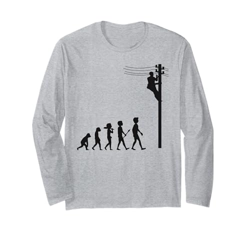 Lustiges Elektriker Lineman Ingenieur Design für Männer Frauen Langarmshirt Lustiges Elektriker Lineman Ingenieur Design für Männer Frauen Langarmshirt von Funny Electrician Gift Lineman Apparel