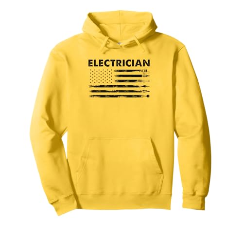 Amerikanische Flagge, Elektriker, Werkzeug-Design für Männer und Frauen Pullover Hoodie Amerikanische Flagge, Elektriker, Werkzeug-Design für Männer und Frauen Pullover Hoodie von Funny Electrician Gifts For Men