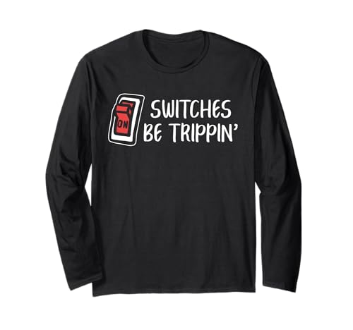 Lustige Elektriker Männer Frauen Elektrische Schalter Liebhaber Langarmshirt Lustige Elektriker Männer Frauen Elektrische Schalter Liebhaber Langarmshirt von Funny Electrician Gifts For Men