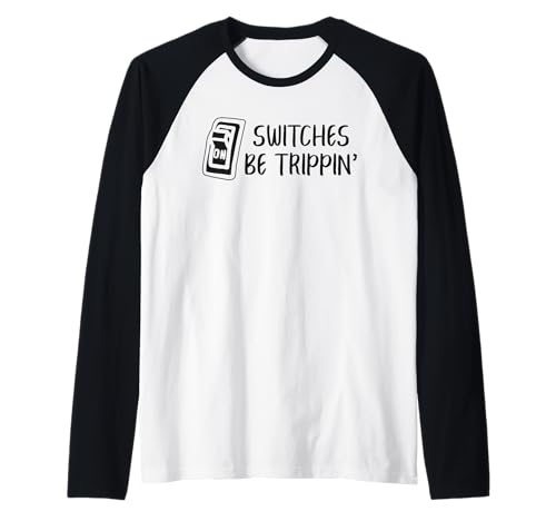 Lustige Elektriker Männer Frauen Elektrische Schalter Liebhaber Raglan von Funny Electrician Gifts For Men