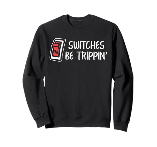 Lustige Elektriker Männer Frauen Elektrische Schalter Liebhaber Sweatshirt von Funny Electrician Gifts For Men