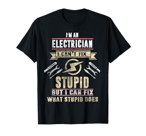 Elektriker Geschenke für Männer Lustiger Elektriker T-Shirt Elektriker Geschenke für Männer Lustiger Elektriker T-Shirt von Funny Electrician Merch GR