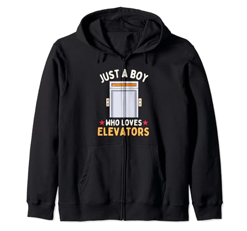 Cute Elevator Just a Boy Who Loves Elevators for Kids Boys Kapuzenjacke Cute Elevator Just a Boy Who Loves Elevators for Kids Boys Kapuzenjacke von Funny Elevator Lover for Kids Toddlers Boy Tees