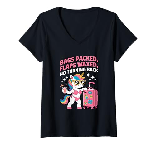 Damen Peinlicher lustiger unangemessener Reisehumor für Erwachsene T-Shirt mit V-Ausschnitt Damen Peinlicher lustiger unangemessener Reisehumor für Erwachsene T-Shirt mit V-Ausschnitt von Funny Embarrassing Adult Humor Inappropriate Gifts