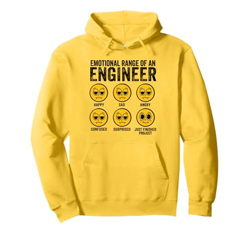 Emotionale Reichweite eines Ingenieurs Lustige Ingenieure Männer Frauen Pullover Hoodie Emotionale Reichweite eines Ingenieurs Lustige Ingenieure Männer Frauen Pullover Hoodie von Funny Engineering Emotional Range Of An Engineer