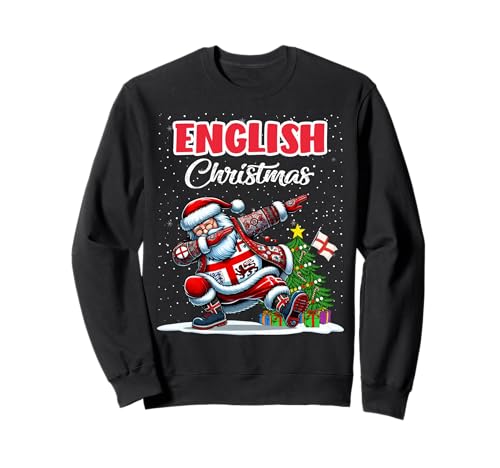 England Dabbing Santa Christmas England Flagge für Kinder Sweatshirt England Dabbing Santa Christmas England Flagge für Kinder Sweatshirt von Funny English Christmas Holiday Creationz