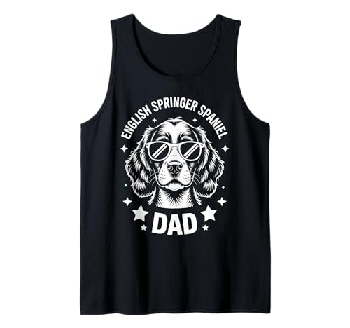 Herren Englischer Springer Spaniel Papa Lustiger englischer Springer Spaniel Tank Top Herren Englischer Springer Spaniel Papa Lustiger englischer Springer Spaniel Tank Top von Funny English Springer Spaniel Dad Design