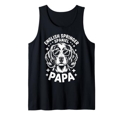 Herren Englischer Springer Spaniel Papa Lustiger englischer Springer Spaniel Tank Top Herren Englischer Springer Spaniel Papa Lustiger englischer Springer Spaniel Tank Top von Funny English Springer Spaniel Dad Designs