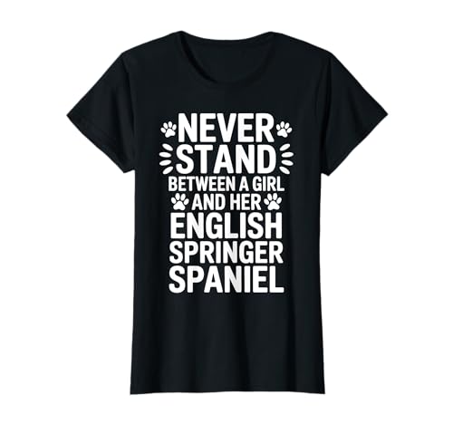 Englischer Springer Spaniel Girl Lustiger englischer Springer Spaniel T-Shirt Englischer Springer Spaniel Girl Lustiger englischer Springer Spaniel T-Shirt von Funny English Springer Spaniel Girl Designs