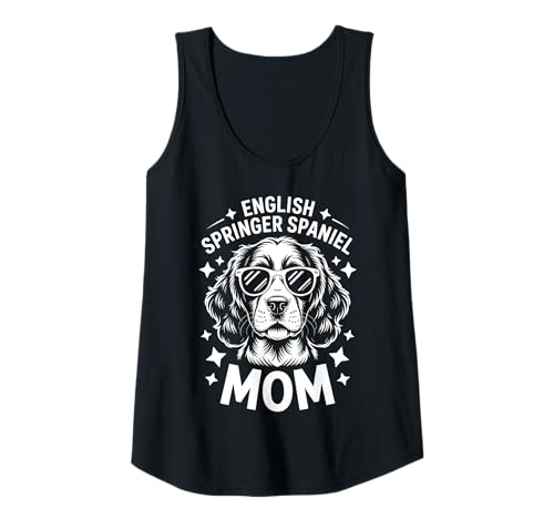 Damen Englischer Springer Spaniel Mama Lustiger englischer Springer Spaniel Tank Top Damen Englischer Springer Spaniel Mama Lustiger englischer Springer Spaniel Tank Top von Funny English Springer Spaniel Mom Design