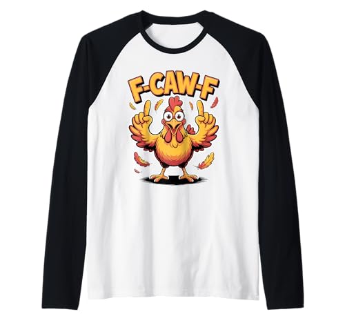 Lustiger F-Caw-F Huhn Mittelflügel Flock Star für Frauen Männer Raglan Lustiger F-Caw-F Huhn Mittelflügel Flock Star für Frauen Männer Raglan von Funny F-Caw-F Chicken Halloween Costume Women Men
