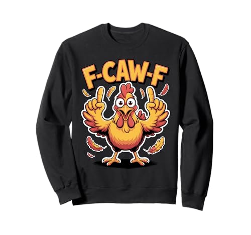 Lustiger F-Caw-F Huhn Mittelflügel Flock Star für Frauen Männer Sweatshirt Lustiger F-Caw-F Huhn Mittelflügel Flock Star für Frauen Männer Sweatshirt von Funny F-Caw-F Chicken Halloween Costume Women Men