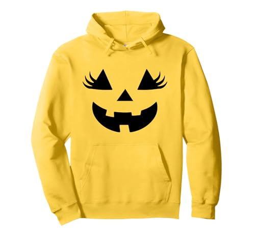 Jack O Lantern Gesicht Kürbis Wimpern Halloween Frauen Mädchen Pullover Hoodie Jack O Lantern Gesicht Kürbis Wimpern Halloween Frauen Mädchen Pullover Hoodie von Funny Face Pumpkin Halloween Women Girls Costumes