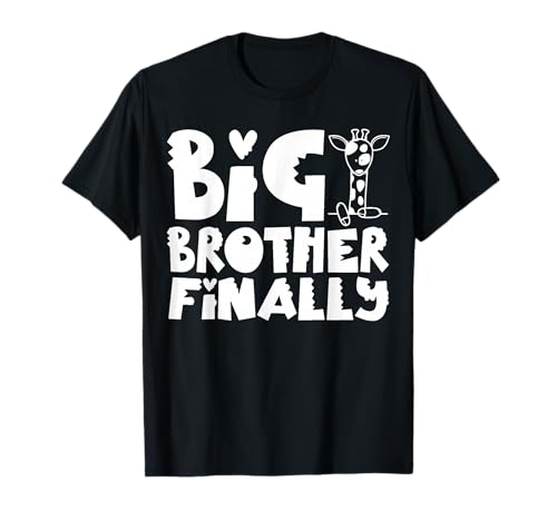 Big Bro Endlich Jungen Kleinkind Kinder ältestes Kind T-Shirt Big Bro Endlich Jungen Kleinkind Kinder ältestes Kind T-Shirt von Funny Family Brother Men