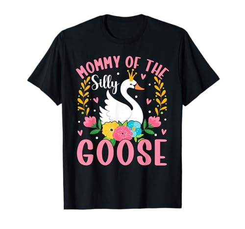Lustige Mama von der dummen Gans Familie Duck zum 1. Geburtstag für Mädchen T-Shirt Lustige Mama von der dummen Gans Familie Duck zum 1. Geburtstag für Mädchen T-Shirt von Funny Family Matching Silly Goose Birthday Gifts