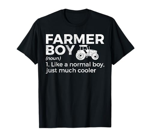 Farmer Boy Definition Lustiges Farmen T-Shirt Farmer Boy Definition Lustiges Farmen T-Shirt von Funny Farm Farming Apparel