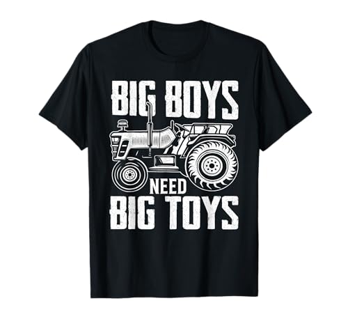 Big Boys Need Big Toys - Funny Farming Farm Tractor Farmer T-Shirt Big Boys Need Big Toys - Funny Farming Farm Tractor Farmer T-Shirt von Funny Farmer Gifts Tee Shirt Co.