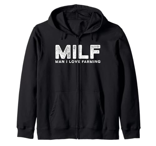 Lustiger Weihnachtsmann mit Aufschrift Man I Love Farming Kapuzenjacke Lustiger Weihnachtsmann mit Aufschrift Man I Love Farming Kapuzenjacke von Funny Farmer Rather Be Farming