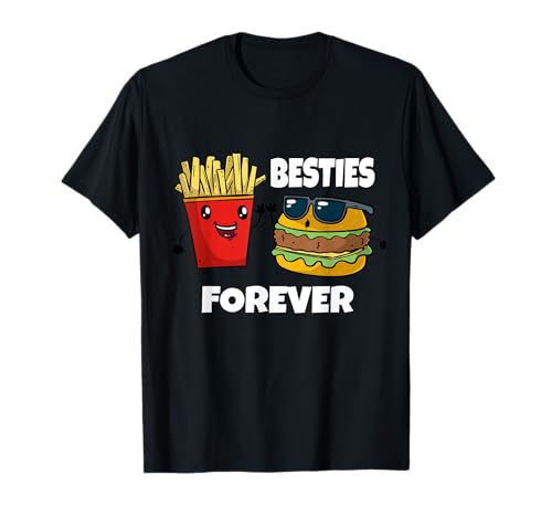 Lustiges Fast Food Hamburger Pommes Frites Besties Kinder Geschenk T-Shirt Lustiges Fast Food Hamburger Pommes Frites Besties Kinder Geschenk T-Shirt von Funny Fast Food Merchandise